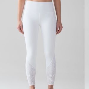 Lululemon Anew Tight Leggings White